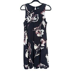 Lauren Ralph Lauren Floral Print Sleeveless Shift Dress